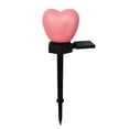 thumbnail image 2 of xjwjuw LED Outdoor Heart-Shaped Garden Lights, IP65 Waterproof, Solar Automatic Charging, ABS Material, Warm White LED, Easy Installation, Decorative Lights for Courtyard, Front Yard, Flower Bed, 2 of 6