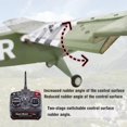 thumbnail image 4 of Fx9703 Kobingke World War Ii Modelo de control remoto J3 1/16 Modelo de avión de ala fija 3D de 4 vías y seis ejes sin escobillas para exteriores Juguete de regalo, 4 of 5