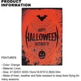 thumbnail image 2 of Halloween House Flags Happy Halloween Banner Double Sided Pumpkin Bunting Haunted House Decor, 2 of 5