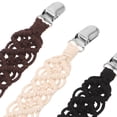 OUNONA 3pcs Travel Hat Clip for Cap and Sun with Cotton Rope Metal ...