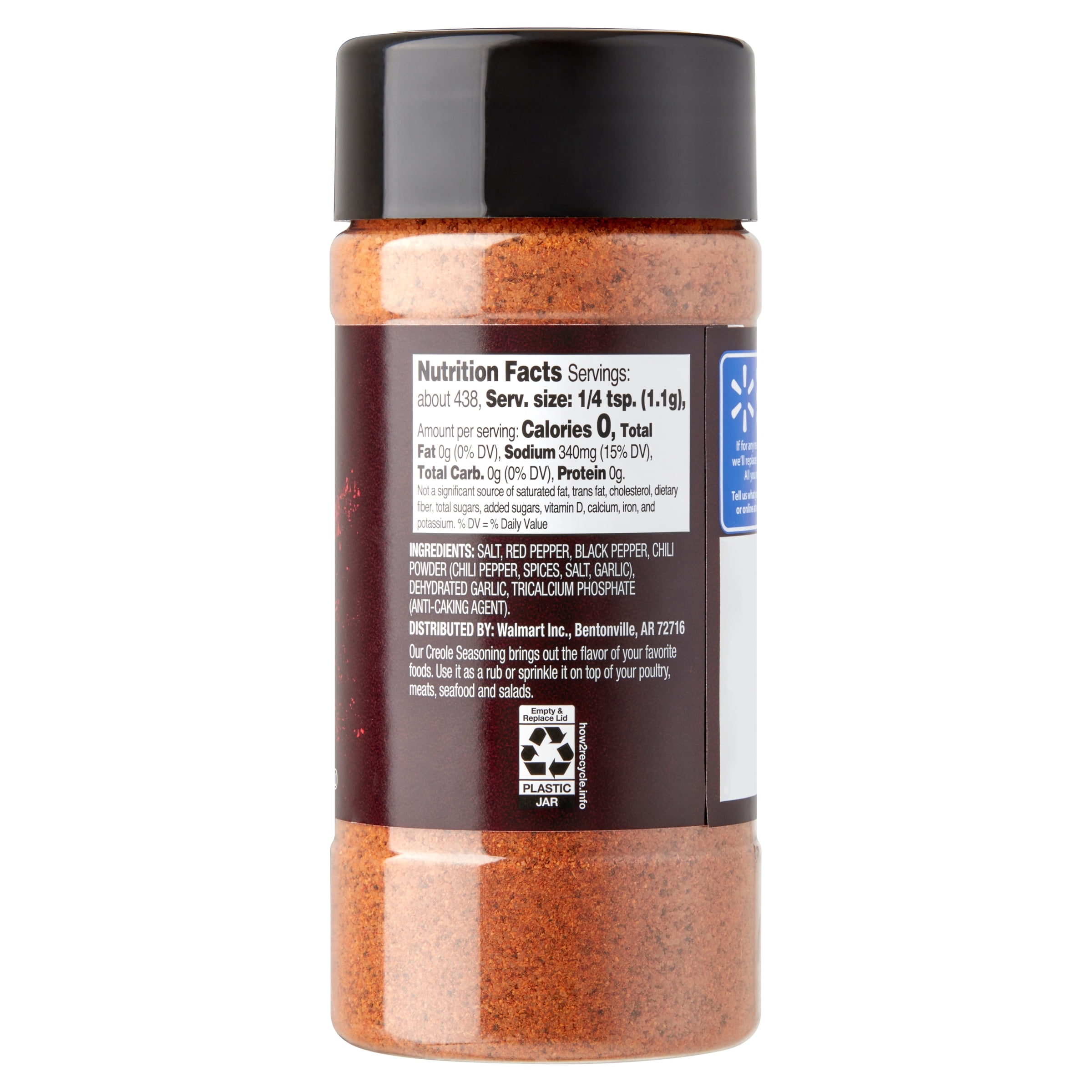 Great Value Creole Seasoning, 17 oz