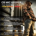 thumbnail image 4 of Micrófono CB para radio Keeper Gear Keeper, aluminio, gris, 4 of 8