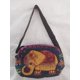 thumbnail image 1 of Bolso bandolera de lona con bordado de doble cara, bonito bolso de hombro con búho y elefante bordado para mujer, 1 of 3