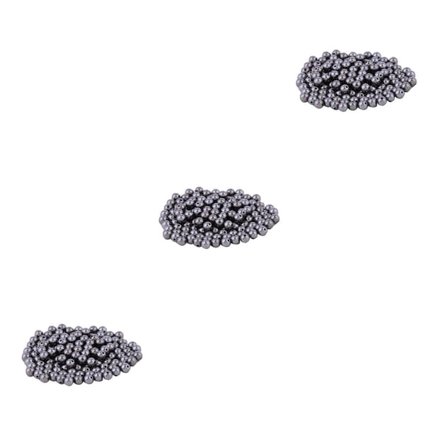 Advancent 200 piezas de cuentas redondas bola suelta superficie galvanizada lisa accesorios de bricolaje adornos hechos a mano fabricación de joyería Type1 NO1 Advancent CBP439323