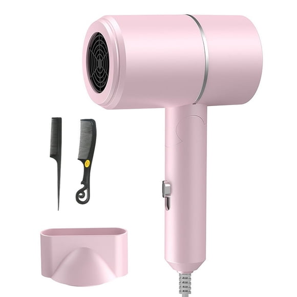 EIGTHTAILGradient Blue Light Ionic Hair Dryer - Professional Salon Quality Blow Dryer with Negative Ion Technology Constant Temperature & Dual Speed Settings Lightweight Pink
