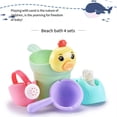 thumbnail image 4 of 11Pcs/Kit Toddler Beach Toys Portable Children Sand Game Color Summer Beach Random, 4 of 6