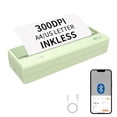 thumbnail image 1 of Impresora portátil inalámbrica Rongta para viajes, impresora térmica pequeña sin tinta con Bluetooth de 300 ppp para oficina, escuela y hogar. Compatible con Android, iOS y portátiles. Tamaño carta (8, 1 of 5