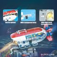 thumbnail image 4 of Bloques de Construcción Submarino Manned 2023 Nuevo 1566 Piezas Huangchenghong, 4 of 4