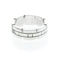 thumbnail image 2 of Pre-Owned Cartier Tank Française Ring With Diamonds White Gold (18K) Fashion Diamond Band Ring..., 2 of 9