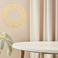 thumbnail image 4 of Houderco 2Ud De Pared Adhesivo Acrílico Dorado Fácil De Instalar Y Duradero, 4 of 8