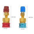 thumbnail image 2 of OFFIGAM 2Pcs R1234yf Quick Couplers Kit with Copper and Plastic Air Conditioner Hose Connectors for Car Ac, 2 of 6