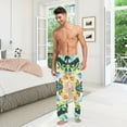 thumbnail image 6 of FORMRS Mens Pajama Pants with Pockets Sleepwear Lounge Bottoms Sizes S-2XL, Art Field, 6 of 7