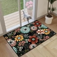 thumbnail image 3 of BLEUM CADE Boho Floral Area Rugs 2x3 Entryway Rug,Non Slip Washable Door Mat Outdoor Indoor Welcome Mat for Entrance, 3 of 8