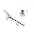 thumbnail image 1 of Palanca de liberación rápida, plataforma de entrenamiento de acero fino Eje de rueda de pincho al aire libre Bicicleta de carretera Ciclismo de monta?a Accesorios de bicicleta trasera Tools1pcssilver LingWen 8390606684608, 1 of 1