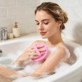 thumbnail image 7 of TAROFIIH Silicone Bath Ball with Finger Strap â Soft Textured Silicone Shower Scrubber with Non- Strap, Rich Foam Body Exfoliator for Men Women, Gentle Daily Body Cleansing for Smooth Skin, 7 of 7