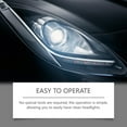 thumbnail image 6 of 100ML Car Headlight Restoration Liquid, Quick Repair for Yellowed & Fogged Headlights - Long-Lasting UV Protection Polish for Cars, Trucks & Motorcycles, 6 of 9