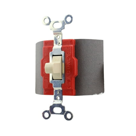 Manual A/c Controls - Pass & Seymour 1251-I Momentary Contact Three Position Center Off Manual Control Switch SPDT, 120/277 Volt AC, 20 Amp, Ivory