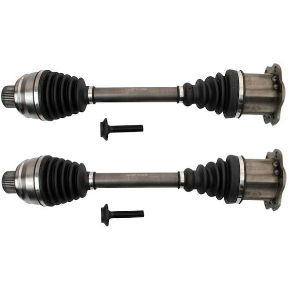 Front Axle Shaft Set 2 Piece - Compatible with 2009 - 2017 Audi Q5 2010 2011 2012 2013 2014 2015 2016