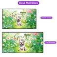 thumbnail image 5 of French Bulldog Hello Spring Time Flower Floral Nature Desk Mat Full Keyboard Mouse Pad Dog Lover Gifts Large Mousepad - 02031, 5 of 5