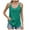 Z1-Dark Green, variant on Povozer Women's Sleeveless Scoop Neck Ribbed Tank Tops Fitted Basic Tee Shirts(Black,XXL)