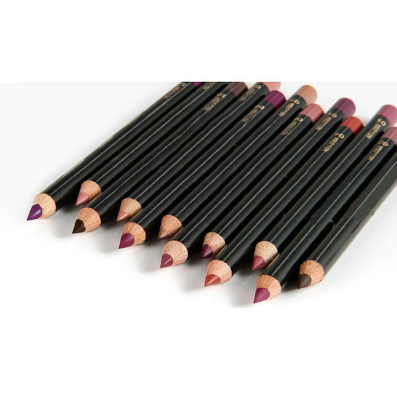 LHCER 12pcs/set NICEFACE Waterproof Long-lasting Lip Liner Pencil Lipliner Pen Makeup Cosmetic,Lip Liner, Lip Makeup