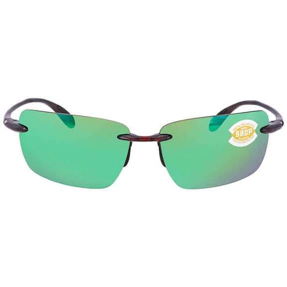 Costa Del Mar GSH10OGMP Gulf Shore Tortoise/Green Mirror Polarized Mens Sunglasses