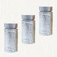 thumbnail image 4 of EeaseMX 3 botellas de 3 g de papel de aluminio dorado y plateado para decoración de uñas, calcomanías con purpurina, decoración de fundas de teléfono y manualidades (estilo plateado), 4 of 8