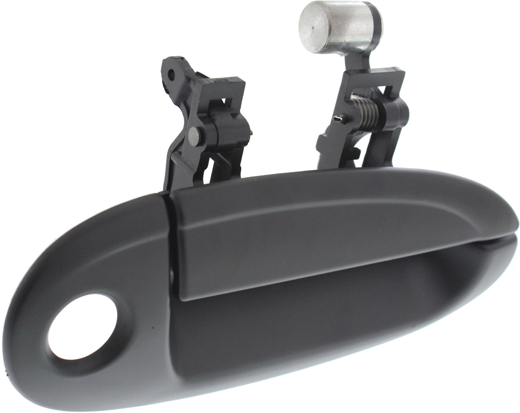 Replacement REPFD462109 Exterior Door Handle Compatible with 1996-2002 Ford Taurus Mercury Sable Front, Right Passenger Smooth Black