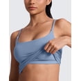 thumbnail image 4 of CRZ YOGA Butterlift Padded Workout Longline Sports Bras for Women U Back Crop Tank Tops, 4 of 6