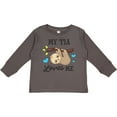 thumbnail image 3 of Inktastic My Tia Loves Me with Sloth and Hearts Boys or Girls Long Sleeve Toddler T-Shirt, 3 of 5