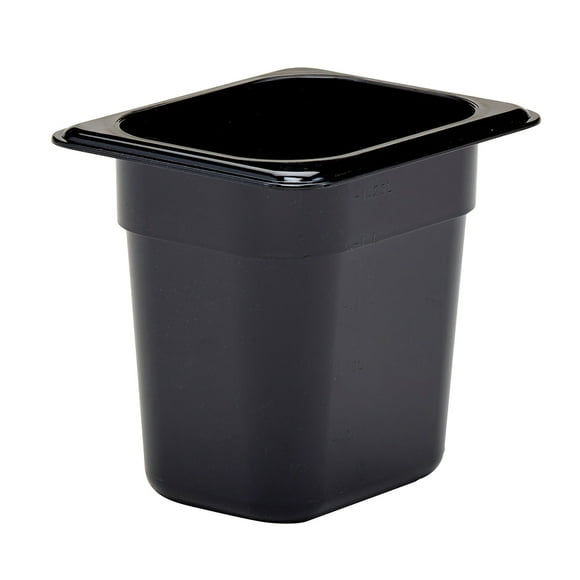 Cambro 86HP110 6"D Eighth Size High Temp Food Pan - Non-Stick