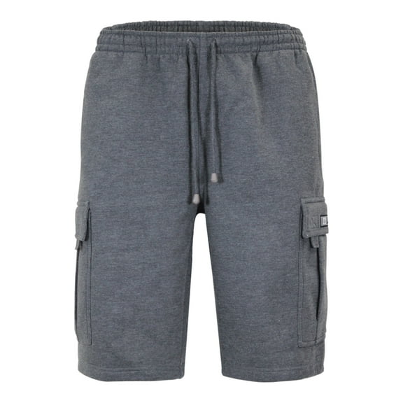 Victorious Men's Heavyweight Fleece Cargo Shorts, Up to 6X
