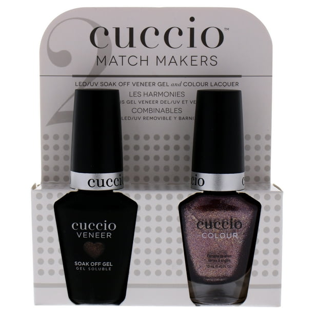 Juego Match Makers Cuccio Colour Kit de esmaltes de uñas en Gel 2 Pc