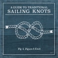 thumbnail image 3 of Gango Home Decor Coastal Vintage Sailing Knots IV & V; Two 12x12in Art Prints in Gold Trim Brown Frames, 3 of 6