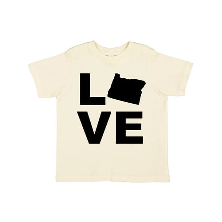 

Inktastic Love Oregon Gift Toddler Boy or Toddler Girl T-Shirt