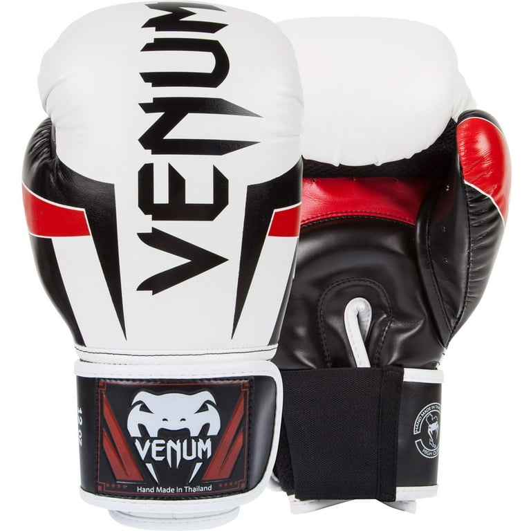 Venum - Gants de Boxe / Elite / Noir-Rouge / 14 Oz