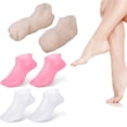 thumbnail image 2 of Moisturizing Foot Socks Soft Silicone Socks Gels Socks Beach Protective Socks for Women Foot Care After Pedicure, 2 of 11