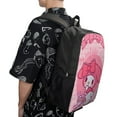 thumbnail image 5 of My Melody Backpack Printed Travel Backpack For Daily Work Sports Backpack Travel Bag 17 inch, 5 of 10