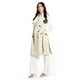 thumbnail image 3 of Chaleco Teddy con cinto Roman Fashion /Juvenil, 123 (Hueso) beige CH, 3 of 6