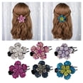 thumbnail image 1 of Paquete de 6 pinzas para el cabello de de imitación, pinzas para el cabellero de cristal, pinzas para el cabellero, horquillas para mujer, Hugo pinzas de cristal para el cabello para mujer, 1 of 10