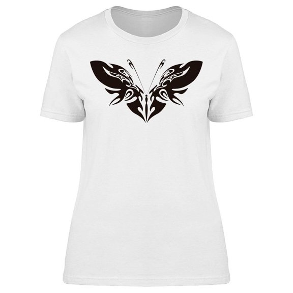 Butterfly With Tattoo Style Tee Women's -Image by Shutterstock
