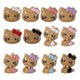 thumbnail image 5 of Joyas para uñas de Hello Kitty de cuero negro con dibujos animados de Hello Kitty, lindos accesorios para uñas tridimensionales de resina con forma de gato marrón, 5 of 5