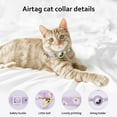 thumbnail image 2 of Airtag Cat Collar, Floral Cat Collars with Airtag Holder, Breakaway Air Tag Cat Collar with Bell and Safety Buckle, Adjustable Airtag Collar for Girl Boy Cats Puppy Fit Necks: 8.6‘‘-13.4‘‘, 2 of 5