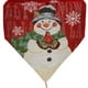 thumbnail image 1 of De mesa navideño decoración de mesa de comedor de mesa navideño Muñeco de nieve Copo de nieve de mesa para Navidad Fiesta navideña Decoración de mesa de, 1 of 7
