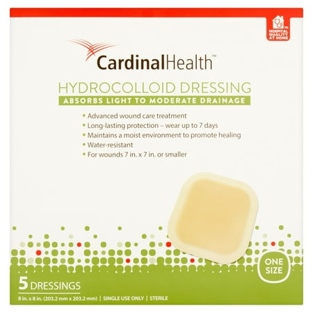Cardinal Health Hydrocolloid Dressing, 5 count