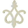 thumbnail image 4 of 9 7/8"W x 11 7/8"H x 1 7/8"P Fleur de Lis Onlay, 4 of 4
