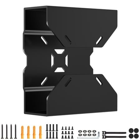 Mount for HP Desktop Mini PC Wall VESA Under Desk Mount for HP Z2 G9 Mini PC VESA Mount can Connect Monitor Arm Mounting Bracket for HP Z2 G9 Mini Workstation with Screws and Cable Straps