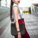 thumbnail image 4 of Bolso de hombro individual para mujer, bolso de moda, bolso de hombro impermeable, bolso casual Negro, 4 of 8