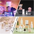 thumbnail image 6 of 12PCS Clear Acrylic Cube Acrylic Jewelry Display Bases Clear Polished Acrylic Display Cuboid Acrylic Display Block for Ring Jewelry Display Collectibles Figures Holder Base - 4 Sizes, 6 of 6