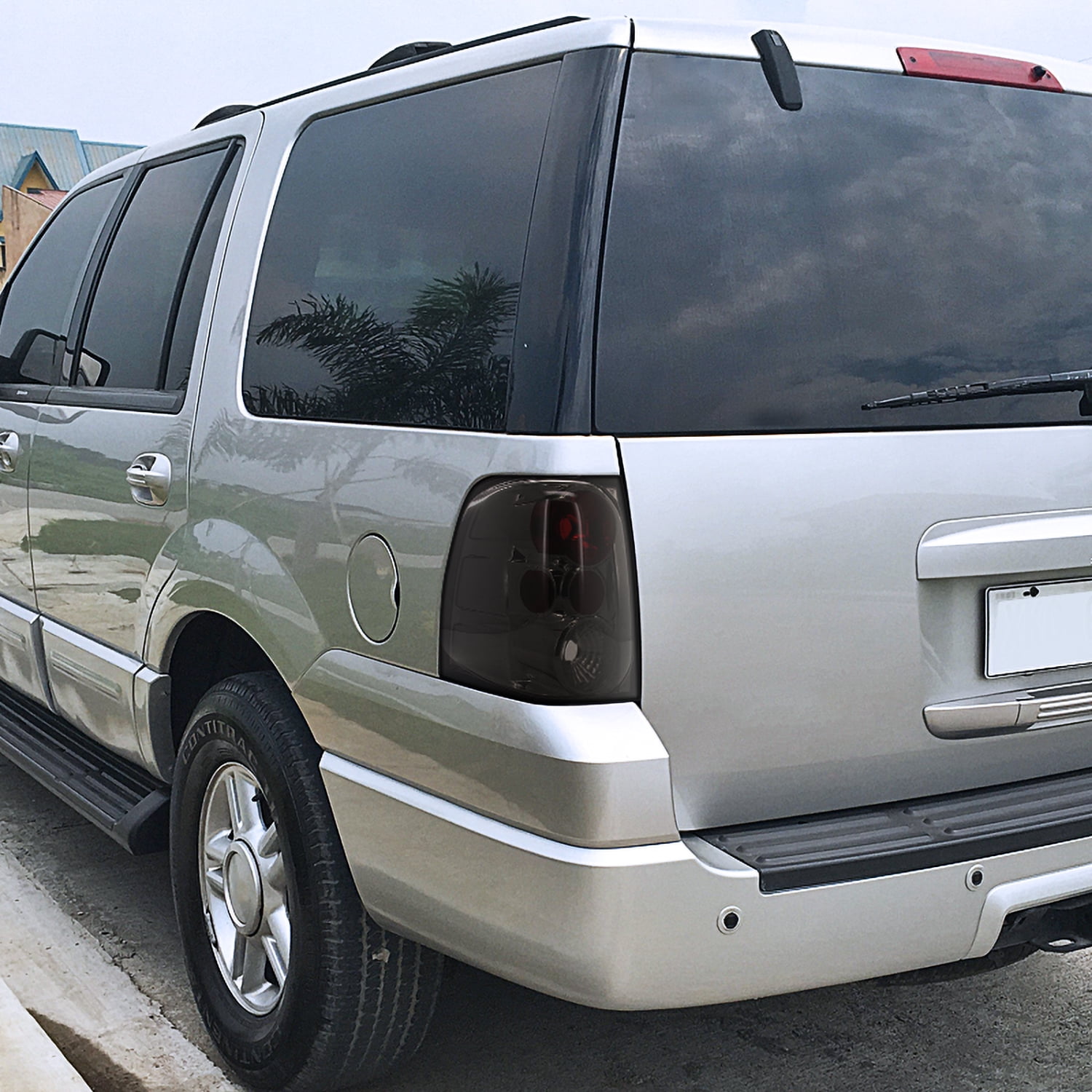 Spec-D Tuning Smoke Lens Tail Lights Compatible with 2003-2006 Ford Expedition, Left + Right Pair Assembly
